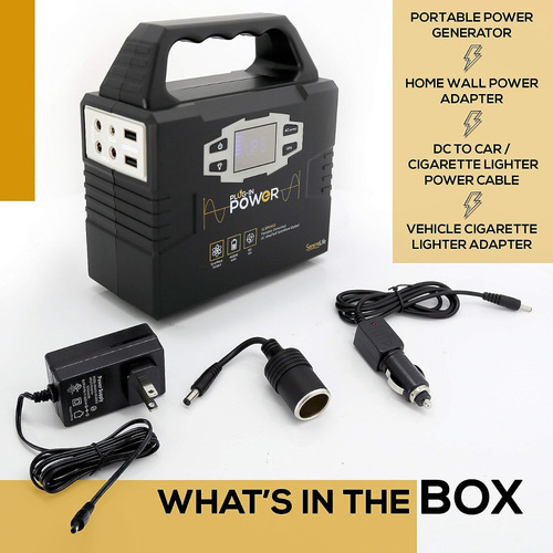 Power Bank Con Tomacorriente Y Usb 110 Vac
