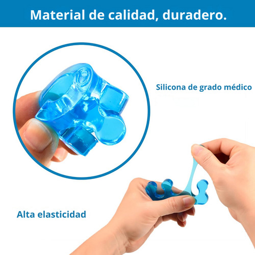 4 Pares Separador Dedos Silicona Corrector Juanetes Color