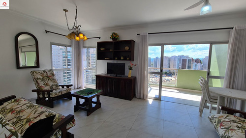 Imagem 4 de 17 de Praia Das Astúrias - Frente Para O Mar - 3 Dormitórios ( 1 Suíte ) - Reformado - Sala Para 3 Ambientes - Sacada - 1 Vaga De Garagem - Lazer - Ap05714 - 69226634