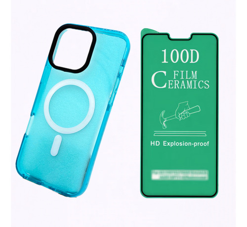 Funda iPhone 16 Pro Max + Protector De Pantalla Gb03