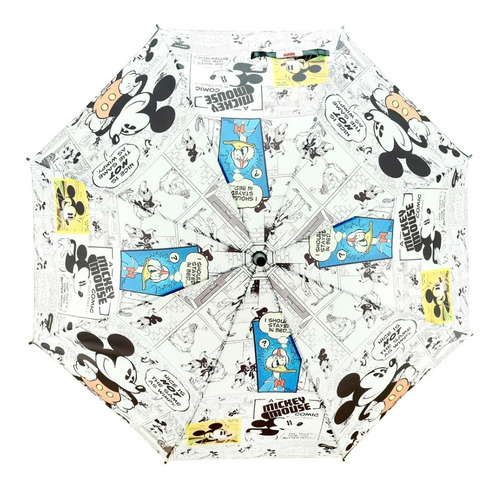 Imagem 2 de 4 de Guarda Chuva Sombrinha Longa Auto Mickey Comics Zippy Toys