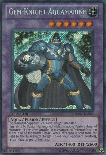 Yu-gi-oh! - Gem-knight Aguamarina (ha05-en020) - Arsenal Ocu