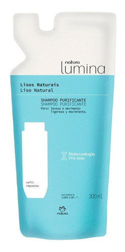 Repuesto Shampoo Purificante Lumina Natura