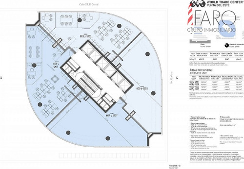 Oficinas De 150 A 167 M2 En World Trade Center Punta Del Este- Ref: 36105