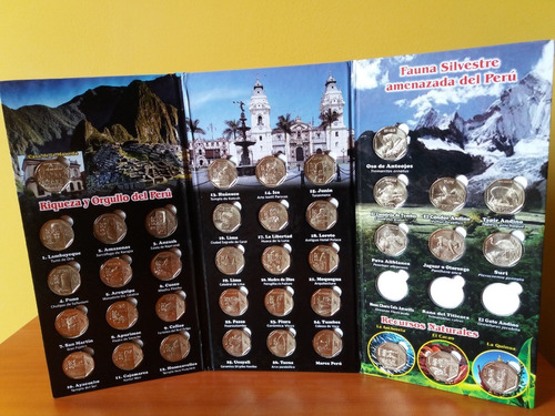 Album Monedas De Colección (vacios X2)