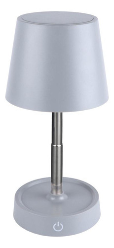 Luminária De Mesa Led Usb 3 Tons Retrátil Lyor Luna Cinza