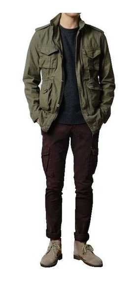 jaqueta parka militar masculina