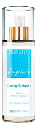 Kit Body Splash Deo Colônia Angelical 200ml Perfume De Cabelo Celestial Glow 60ml Termoativo Finalizador Bifásico Barbour's Beauty
