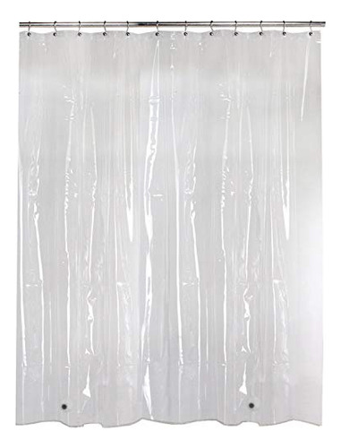 Cortina De Ducha Transparente Peva 70 X 72 Pulgadas