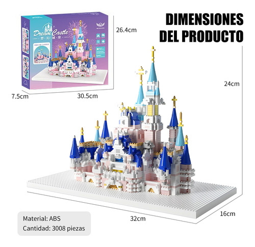Juego De Bloques De Construcción Del Castillo De Ensueño