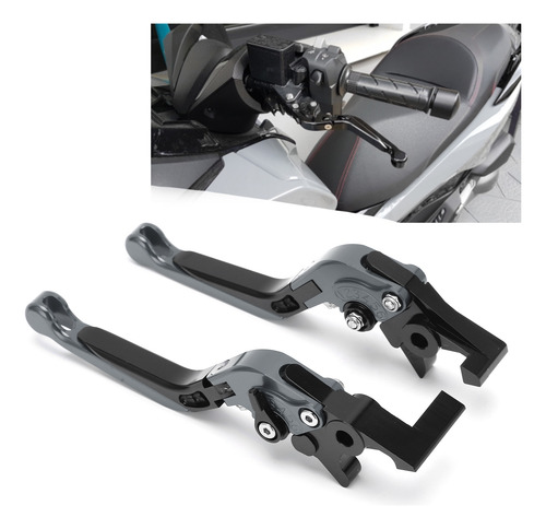 Piezas De Motocicleta, 2 Palancas De Freno Ajustables De Alu