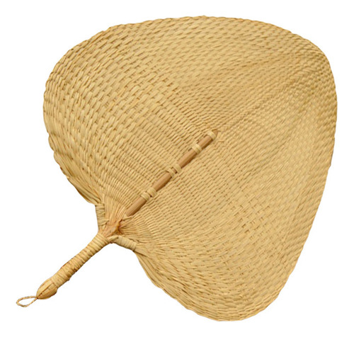 2024 Abanico De Hoja De Palma Tejido A Mano Para Decoración