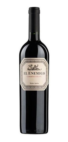 Imagen 1 de 1 de Vino El Enemigo Cabernet Franc 750ml Local Catena