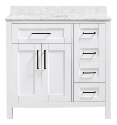 Ove Decors Maya Plus - Tocador De Baño Con Lavabo Individual