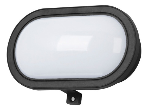 Arbotante Led 5w 4000k Ip44 Negro Estevez