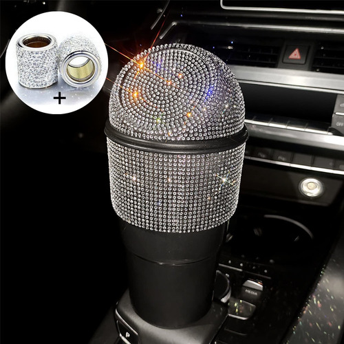 Bling Cubo Basura Vehiculo Tapa Collar Para Reposacabeza