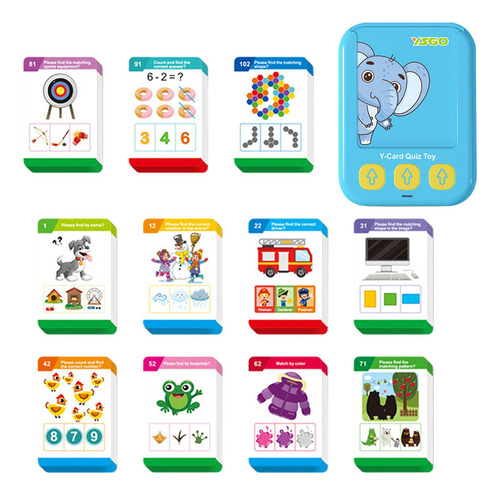 Tarjetas Flash Parlantes Para Niños, Juguete