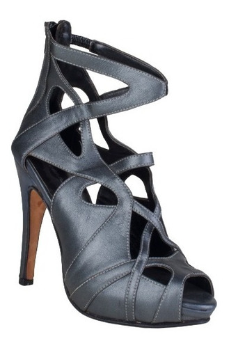 Imagen 2 de 6 de Zapatos Sandalias De Cuero De Mujer - Liz - Ferraro