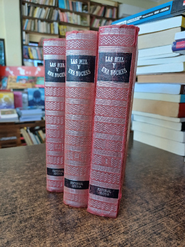Las Mil Y Una Noches 3 Tomos Completo - Anónimo