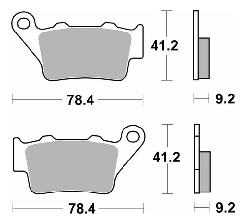 Pastilha Traseira Brembo - Bmw F900gs F800gs F Gs 900 800