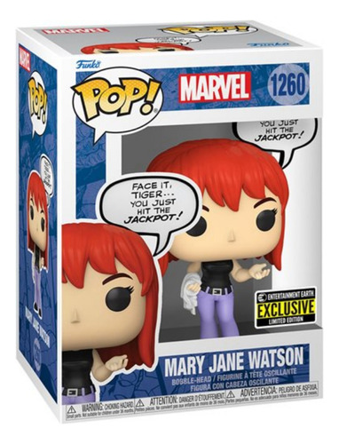 Mary Jane Watson Funko Pop 1260 / Spiderman Exclusivo Eex