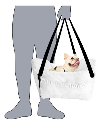 Asiento Elevador Para Perros Para Coche, Asiento Gris