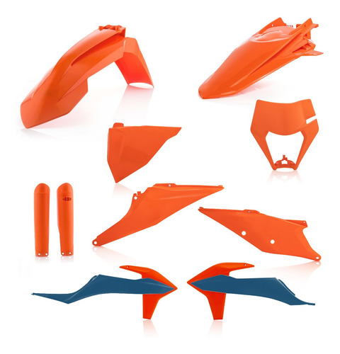 Kit Plasticos Cachas Ktm Exc 150 250 2t 2020 A 2023