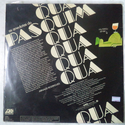 Lp As Anedotas Do Pasquim Contadas Por Chico Anísio (Usado)