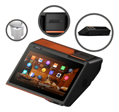 Pdv D2 Mini Touch Screen Com Impressora Tectoy + Brinde 