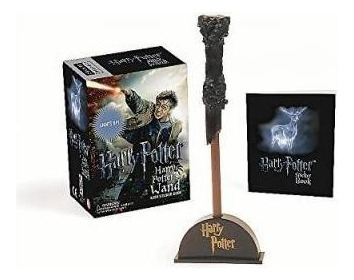 Harry Potter Wizards Wand With Sticker Book  Lights Uaqwe