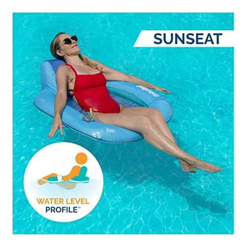 Silla De Piscina Swimways Spring Float Sunseat, Flotadores