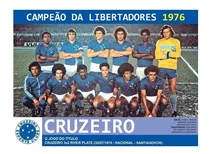 Comprar Quadro 20x30 Cu002F Moldura: Cruzeiro Campeão Copa Libertad.1976