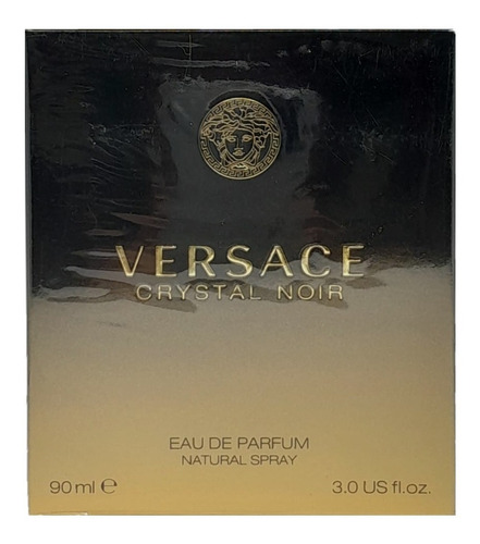 Perfume Importado Mujer Versace Crystal Noir Edp 90ml 3c