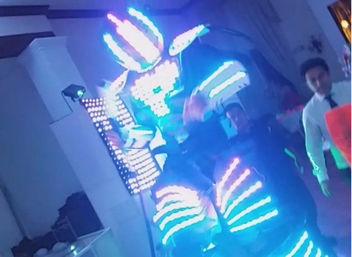 Traje Robot Led Tc Full Pixel, 