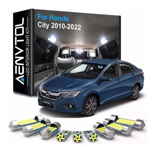 Led Premium Interior Honda City 2014 2020 + Herramienta