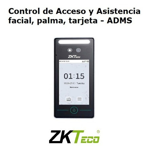 Reloj Control Acceso Personal Biometrico Zkteco V4l-zam180