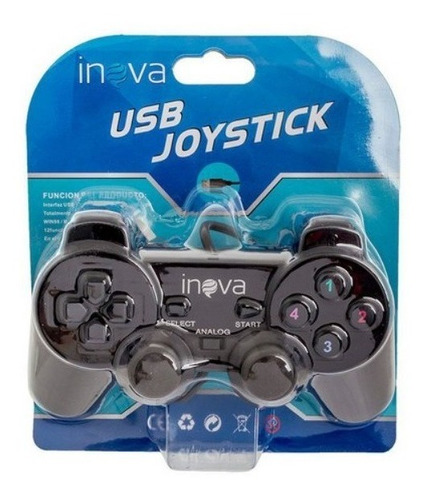 Controle Joystick Dualshock Ps3 Pc Notebook Com Fio