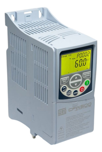 Inversor De Frequência Weg Cfw500 Mono Trifásic 0,5cv 220vca