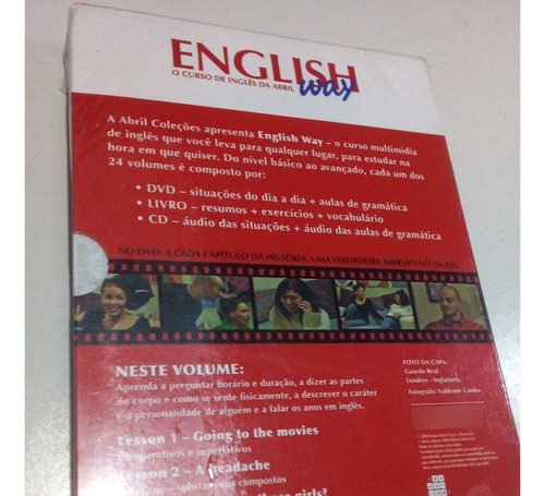 English Way 6-o Curso De Inglês Da Abril (lacrado).