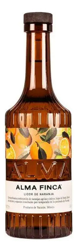 Pack De 4 Licor Alma Finca De Naranja 700 Ml