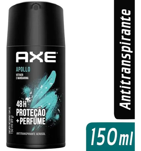 Kit C/11 Desodorante Axe Apollo Aerossol 150 Ml