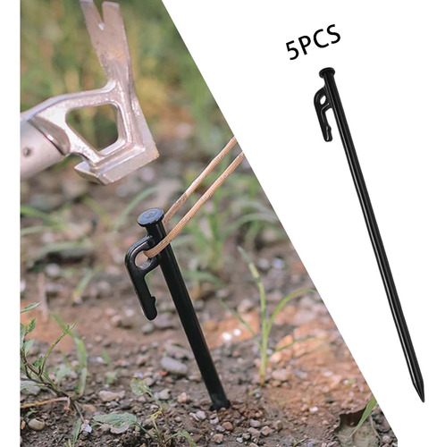 5x Estacas Para Acampar, Clavos, Clavos De 30 Centimetros