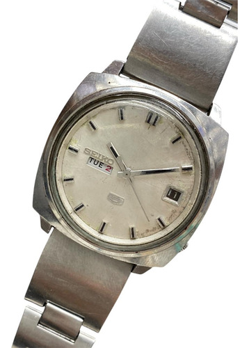 Reloj Seiko Automático 6119-7130 Vintage Relojerialondres Plateado Plateado Gris (Usado)