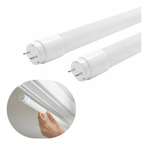 Lâmpada Led Tuboled 45cm Bivolt Tubular T8 Branco Frio