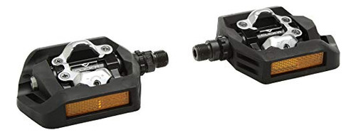 Pedales Shimano Pd-t421 Click'r, Pop Up Mecanismo, Negro