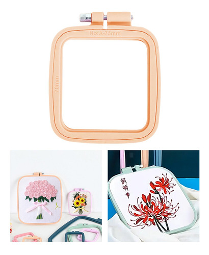 2 Juego De Aros Para Artesanía En Colores Suaves 2 Piezas