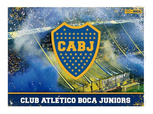 Afiche Boca Juniors Cotillón