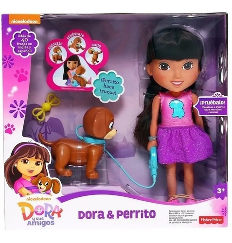 Dora La Exploradora Y Perrito 40 Frases Camina Trucos Piruet