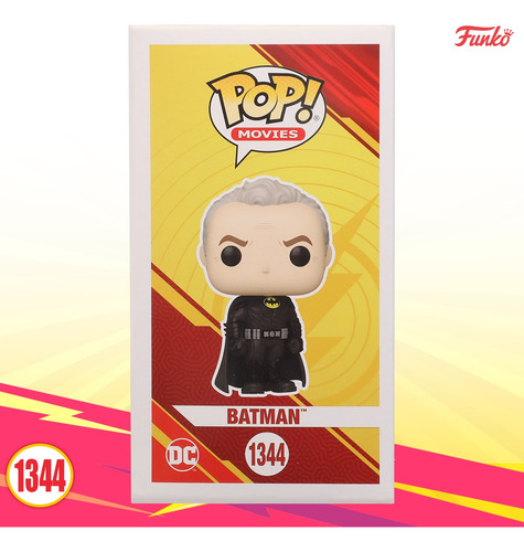 Funko Pop Batman Michael Keaton Sin Mascara #1344 Flash Dc