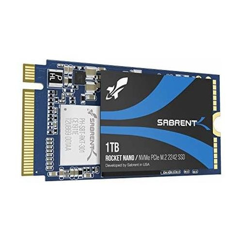 Sabrent 512gb Rocket Nvme Pcie M.2 2242 Dram-less Low 1kkrn